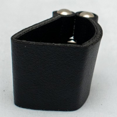 ABRAZADERA CUERO SAXO TENOR ECONÓMICA SILVER