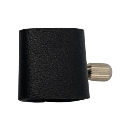 ABRAZADERA CUERO SAXO ALTO ECONOMICA SILVER