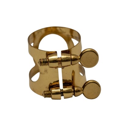 ABRAZADERA METÁLICA SAXO ALTO ECONÓMICA GOLD