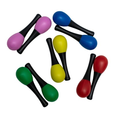 MARACAS DE PLÁSTICO (PAR)