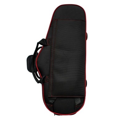 ESTUCHE ATONO SAXO ALTO, CONTORNO ROJO